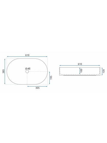 Lavoar pe blat Rea Nadia 60 Sahara [5]