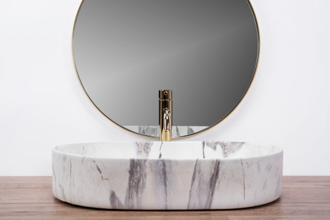 Lavoar pe blat Rea Nadia 60 Sand [3]