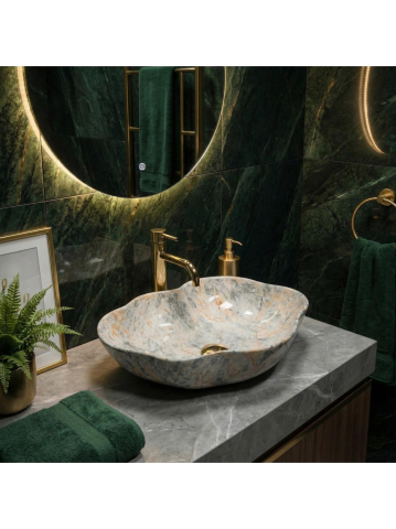 Lavoar pe blat Rea Pearl Ruststone [2]