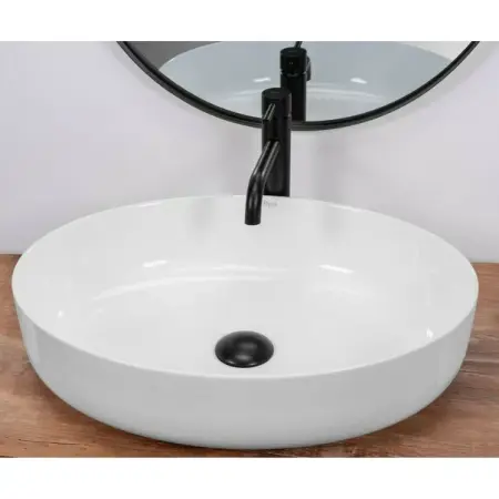 Lavoar pe blat Rea Queen alb 55 cm [3]