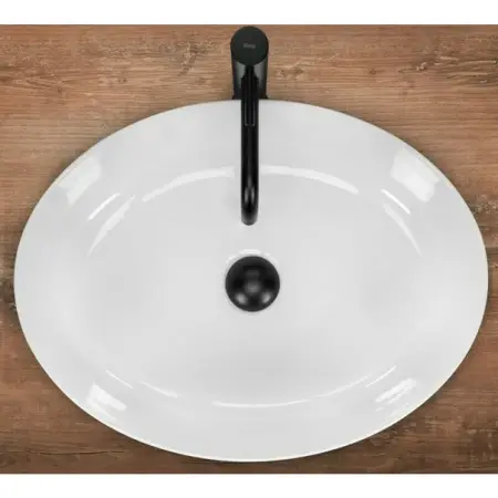 Lavoar pe blat Rea Queen alb 55 cm [2]