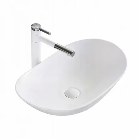 Obiecte Sanitare - Lavoar pe blat Rea Royal 62,5 cm