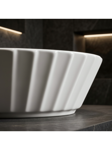 Lavoar pe blat Rea Samanta alb [7]