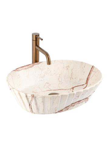 Obiecte Sanitare - Lavoar pe blat Rea Samanta Zen