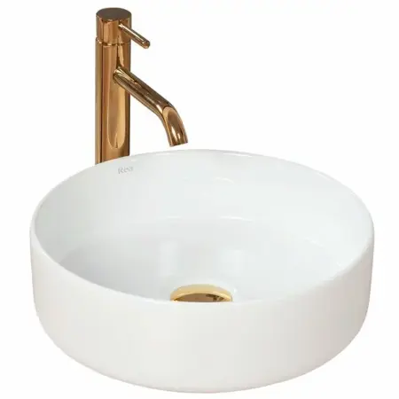 Obiecte Sanitare - Lavoar pe blat Rea Sami 36 cm