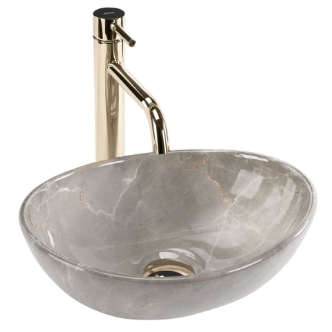 Obiecte Sanitare - Lavoar pe blat Rea Sofia Mini Kashmir