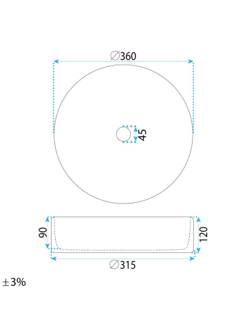 Lavoar pe blat Rea Stefania Fiori [5]