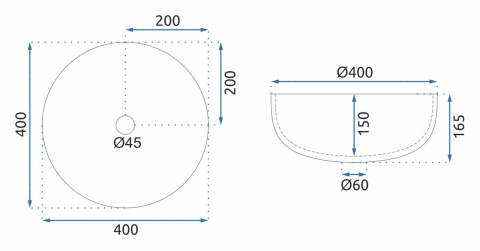 Lavoar pe blat Rea Sue Transparent [5]