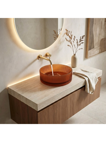 Lavoar pe blat Rea Suri Brown [4]