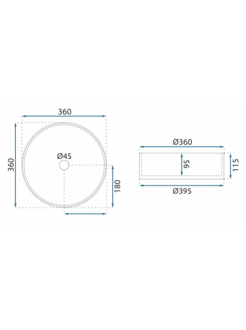 Lavoar pe blat Rea Suri Brown [7]