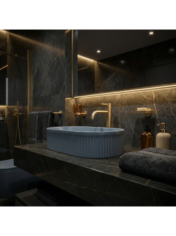 Lavoar pe blat Rea Vanda Blueberry Matt [4]