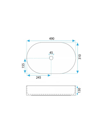 Lavoar pe blat Rea Vanda Sandy [5]