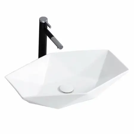 Lavoar pe blat Rea Vegas White 57 cm [6]