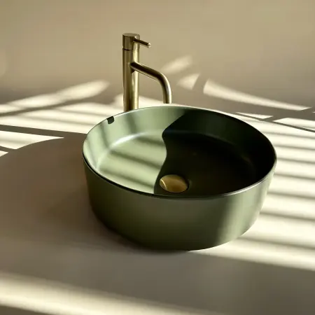 Lavoar pe blat Sami Verde mat, Rea [1]