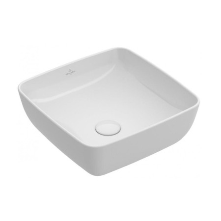 Lavoare pe blat - Lavoar pe blat Villeroy &amp; Boch, Artis, patrat, 41 cm, alb, Titanceram