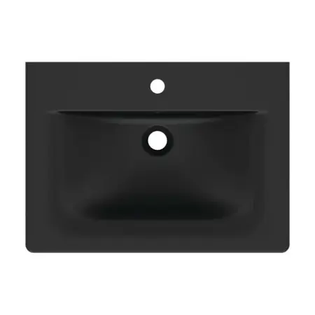 Lavoar pe mobilier Ideal Standard Connect Air 64x46 cm negru mat [3]