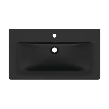 Lavoar pe mobilier Ideal Standard Connect Air 84x46 cm negru mat [3]