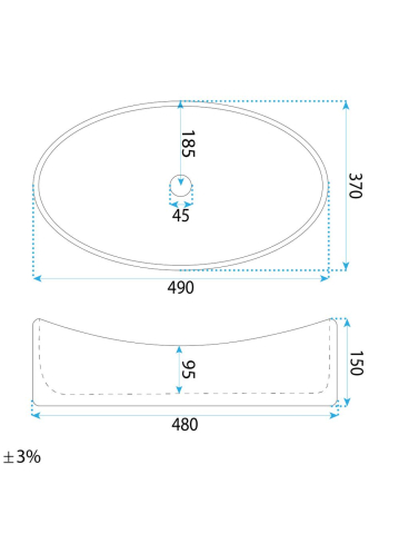 Lavoar pentru blat Dream Rea  [8]