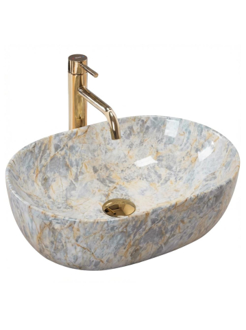 Lavoar pentru blat Rea Amelia Ruststone 48 [0]