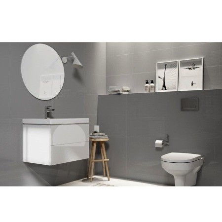 Lavoar pentru mobilier Cersanit, City, 50 cm, alb [2]