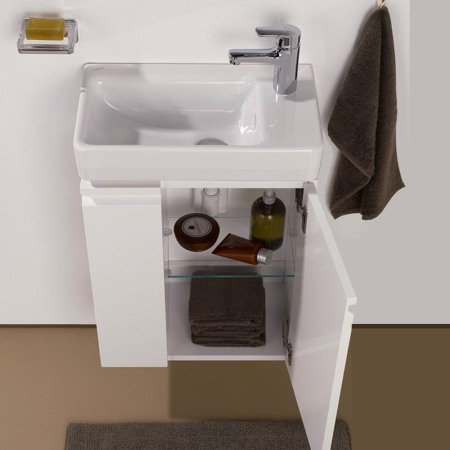 Lavoar pentru mobilier Cersanit, Como, 40 cm, alb [2]