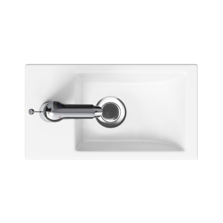Lavoar pentru mobilier Cersanit, Como, 40 cm, alb [4]