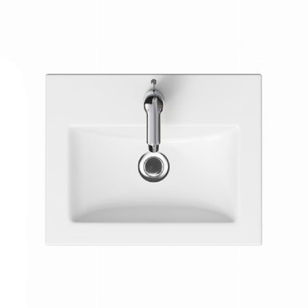 Lavoar pentru mobilier Cersanit, Como, 50 cm, alb [4]