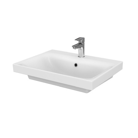 Obiecte Sanitare - Lavoar pentru mobilier, Cersanit, Moduo, 60 x 45 cm, alb