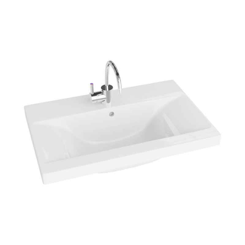 Lavoare - Lavoar pentru mobilier Spectrum, Canari, soft, 60 cm, alb