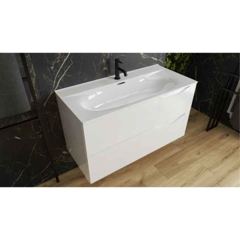 Lavoar pentru mobilier, Spectrum, Carolina, 80 cm, alb [1]