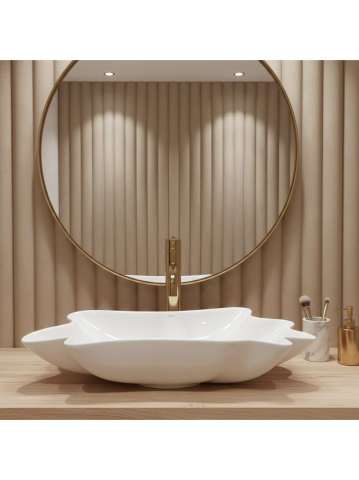 Lavoar REA Infinity + Dop Click-Clack alb [2]