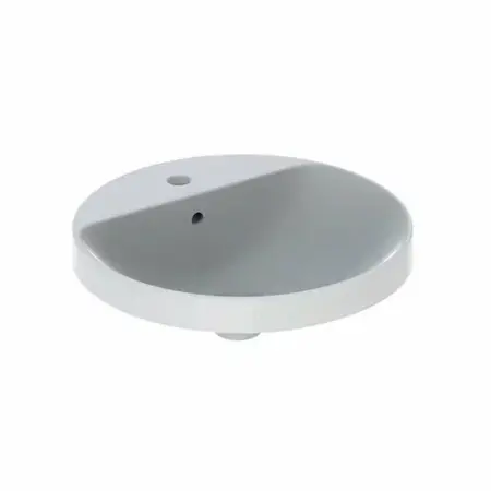 Lavoare pe perete - Lavoar semiincastrat Geberit Variform rotund cu preaplin 48 cm