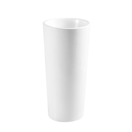 Lavoare stative - Lavoar stativ, Fluminia, Athos, rotund, 40 cm, alb