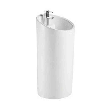 Lavoare stative - Lavoar stativ, Fluminia, Jussac-46, rotund, alb