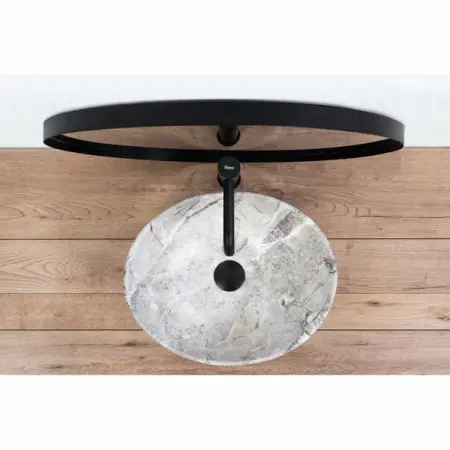 Lavoar stil piatra/gri pe blat Rea Sofia 41 cm [2]