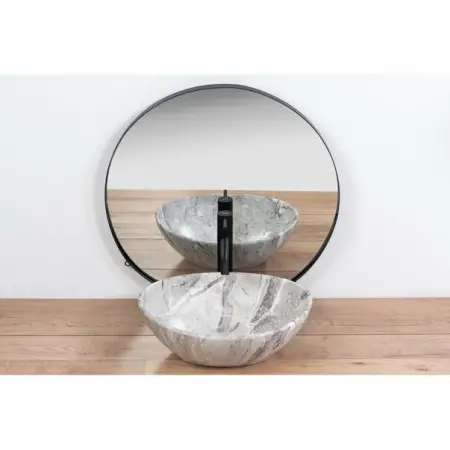 Lavoar stil piatra/gri pe blat Rea Sofia 41 cm [5]