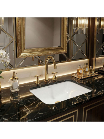 Lavoar sub blat Rea Anabel 46 alb [2]