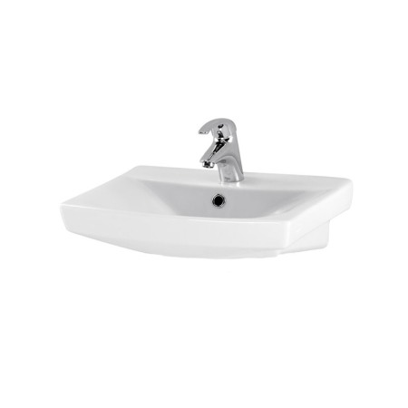 Lavoare pe perete - Lavoar suspendat Cersanit, Carina, 50 cm, alb