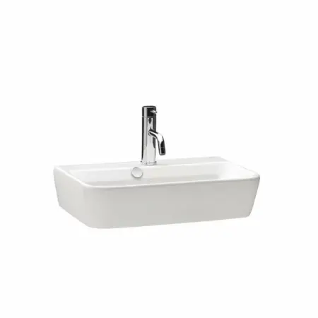Lavoar suspendat Gala Emma Square alb lucios 50 cm GAL2708001 [1]