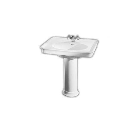 Lavoare pe perete - Lavoar suspendat, Hatria, Dolcevita, 75 cm, alb