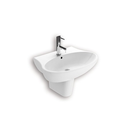 Lavoare pe perete - Lavoar suspendat Hatria, Nido, 62 cm, alb