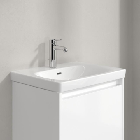 Lavoar suspendat Villeroy & Boch Skyla 60 cm, 60 × 46 cm, cu preaplin, alb alpin [1]