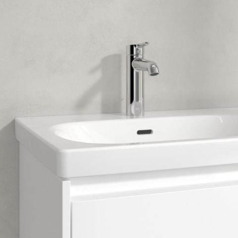 Lavoar suspendat Villeroy & Boch Skyla 80 cm, TitanCeram, CeramicPlus, alb alpin [5]
