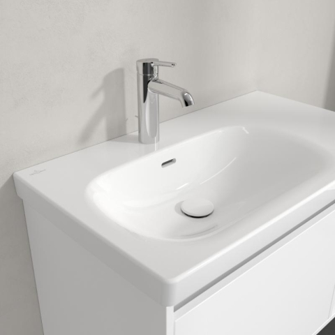 Lavoar suspendat Villeroy & Boch Skyla 80 cm, TitanCeram, CeramicPlus, alb alpin [6]
