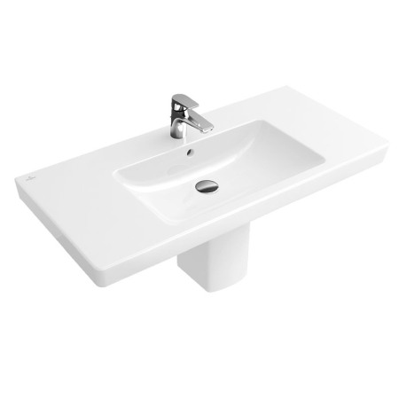 Lavoare pe mobilier - Lavoar Villeroy & Boch, Subway 2.0, 80 cm, alb alpin