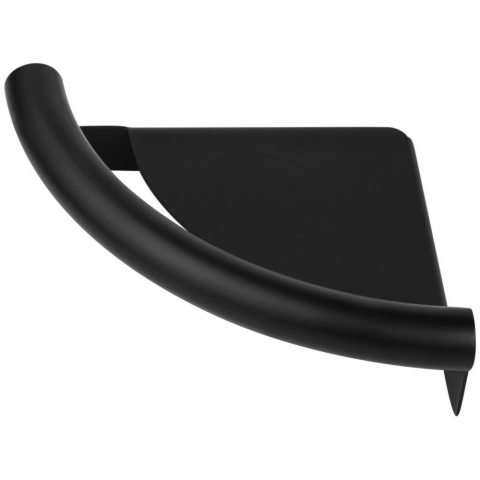 Accesorii baie - Maner de sustinere cu raft Deante Vital negru
