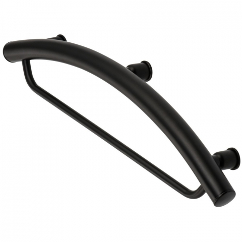 Accesorii baie - Maner de sustinere Deante Vital 11,2x54,5 cm negru 2 in 1