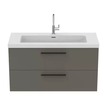 Maner pentru mobilier Ideal Standard i.life negru mat 34 cm [4]