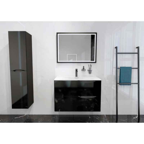 Mobilier pentru lavoar Spectrum, Carolina 60, negru mat [2]