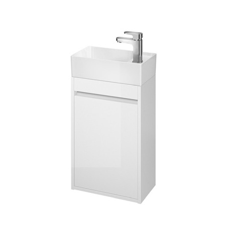 Mobilier Baie - Mobilier suspendat, Cersanit, Crea, 40 cm, alb